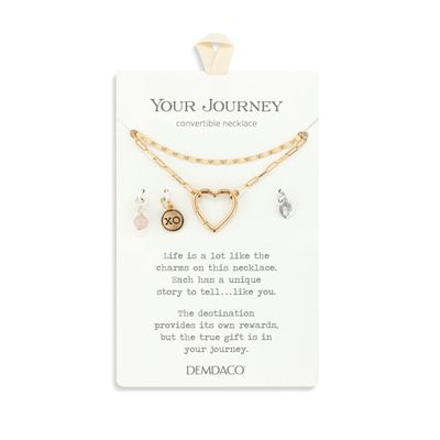Love Necklace Jewelry Set - Gold
