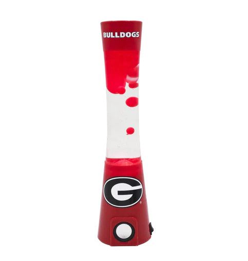 Georgia Bulldog Lava Lamp Bluetooth Speaker