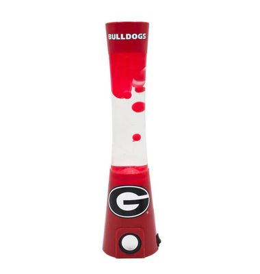 Georgia Bulldog Lava Lamp Bluetooth Speaker