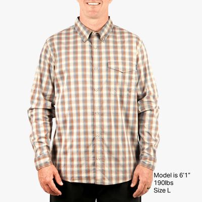 Portside Long Sleeve Button Down Fishing Shirt