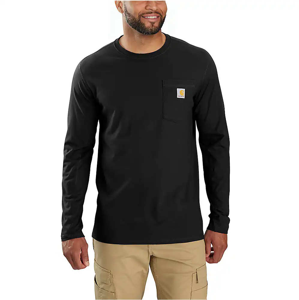 Carhartt Force® Relaxed Fit Long-Sleeve Pocket T-Shirt TALL