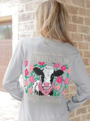 Wild Flowers Long Sleeve T-Shirt