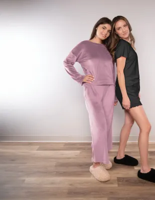 Lavender Luxe Lounge Pajama Bottoms