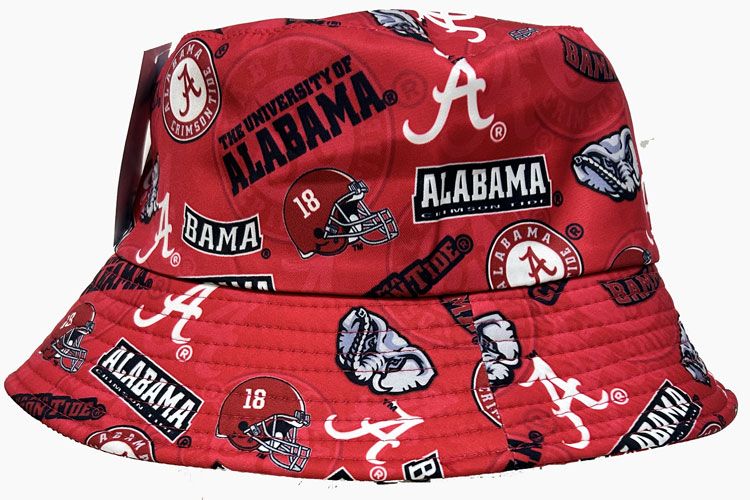 Alabama Crimson Tide Printed Bucket Hat