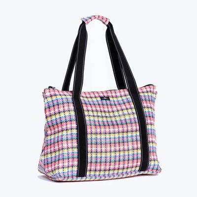 On Holiday Woven Travel Bag Large