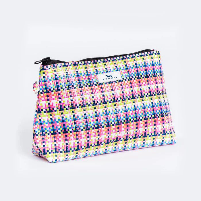 On Holiday Pouch - Woven Travel Pouch Medium