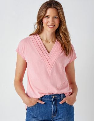Elevated Deep V Tee