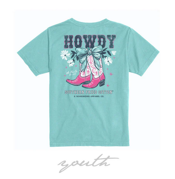 Howdy Boots - Youth Short Sleeve T-Shirt
