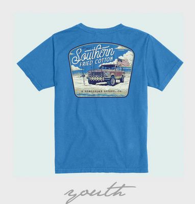 Surf Fishing - Youth Short Sleeve T-Shirt