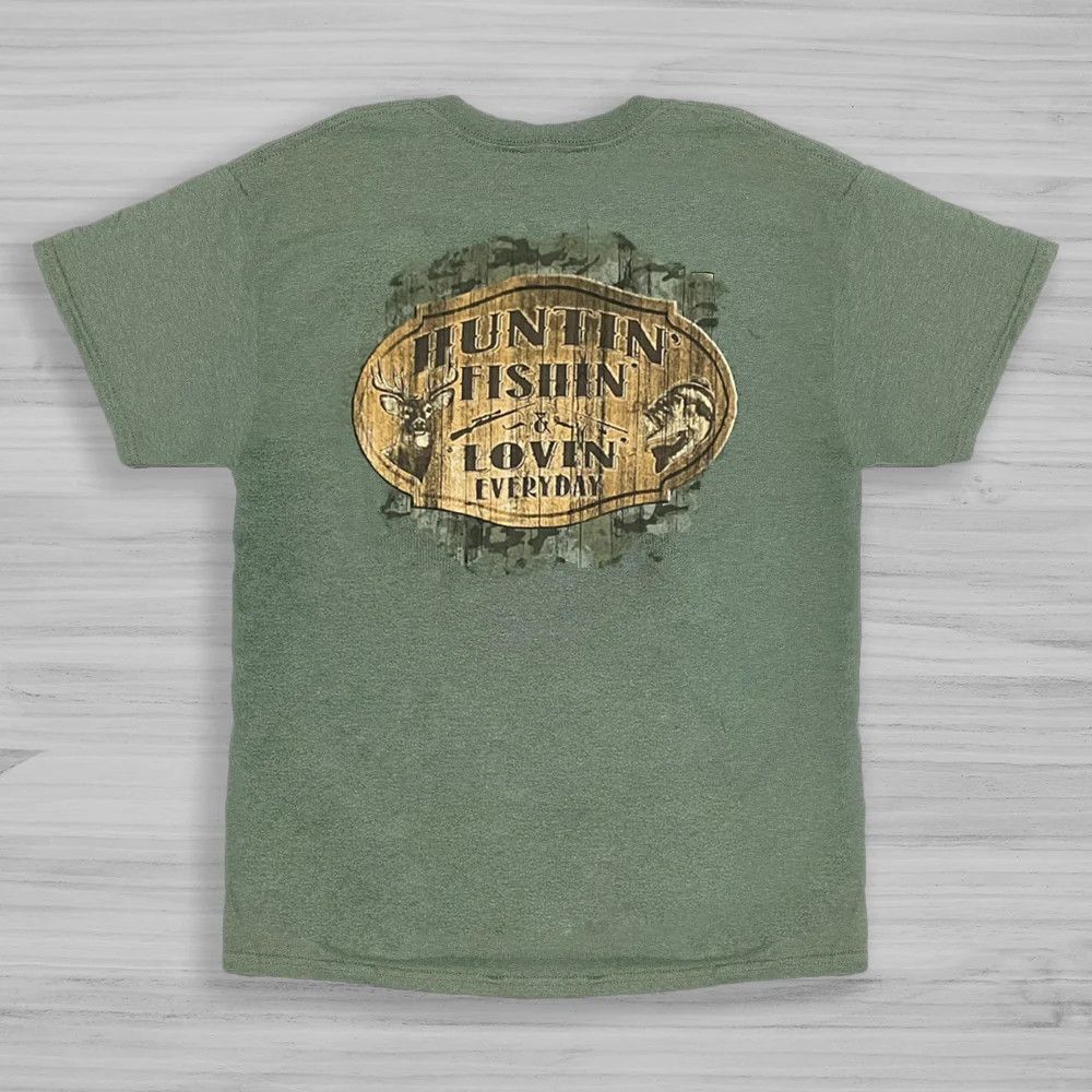 Huntin&#39; Fishin&#39; Lovin&#39; Short Sleeve T-Shirt