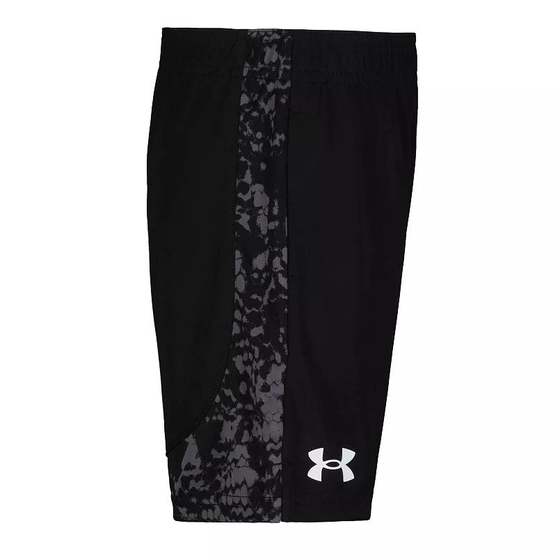 Tech Blocked Printed Shorts