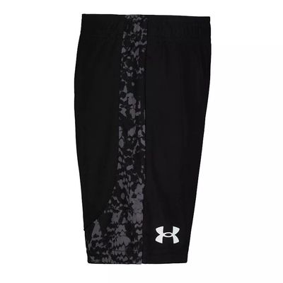 Tech Blocked Printed Shorts
