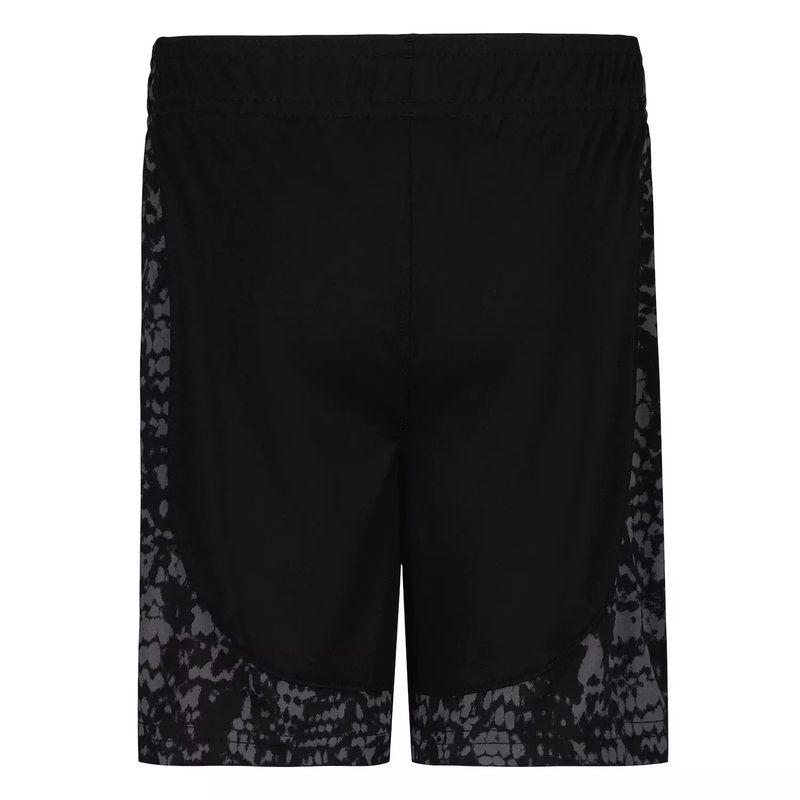 Tech Blocked Printed Shorts