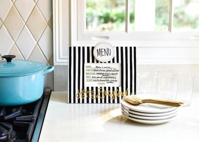 Black Stripe Happy Everything Frame