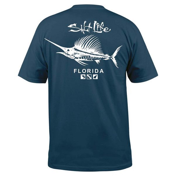 Sailfish N&#39; Bones Florida Short Sleeve Shirt