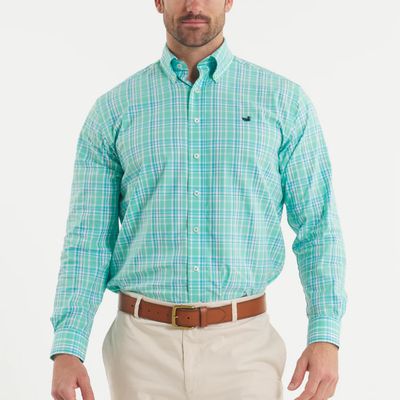 Grainger Performance Plaid Dress Shirt