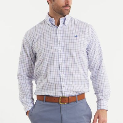 Chateau Windowpane Dress Shirt