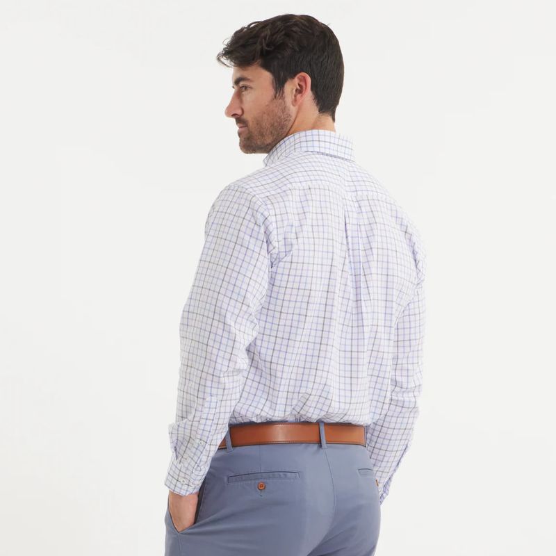 Chateau Windowpane Dress Shirt