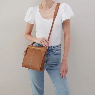 Austin Medium Crossbody Pebbled Leather