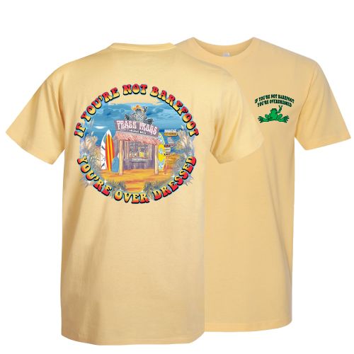 Barefoot Beach Shack Garment Tshirt