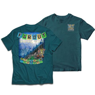 Far Out Frog Short Sleeve T-Shirt
