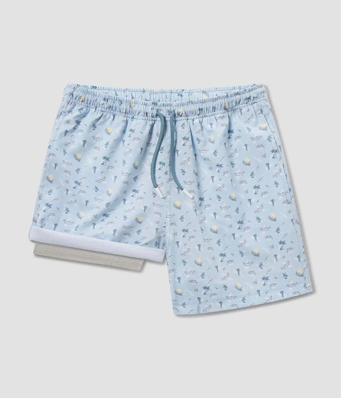 Boats N Coves Swim Shorts 6&quot;