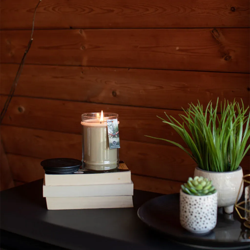 18oz Large Jar Candle-Afternoon Retreat
