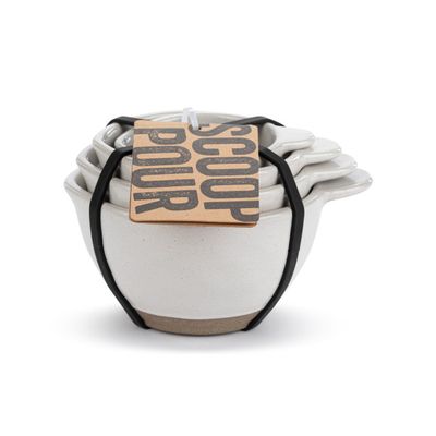 White Gather &#39;Round Measuring Cups