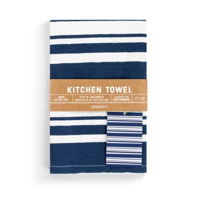 Indigo Stripe Kitchen Towel