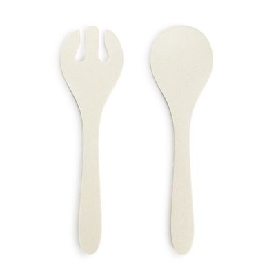 Citrus Blooms Bamboo Melamine Utensil Set