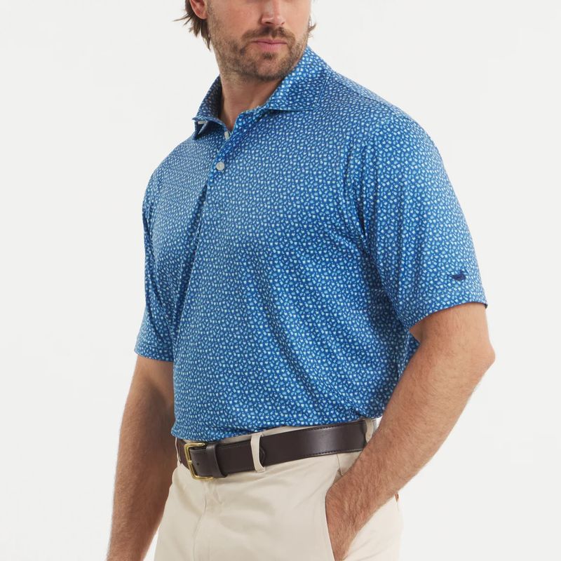 Flyline Performance Polo - Salt &amp; Lime
