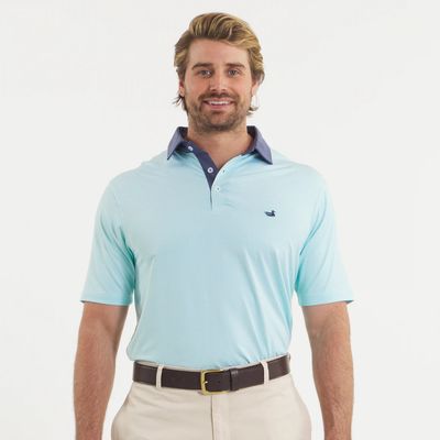 Bermuda Performance Polo - Hampton Stripe