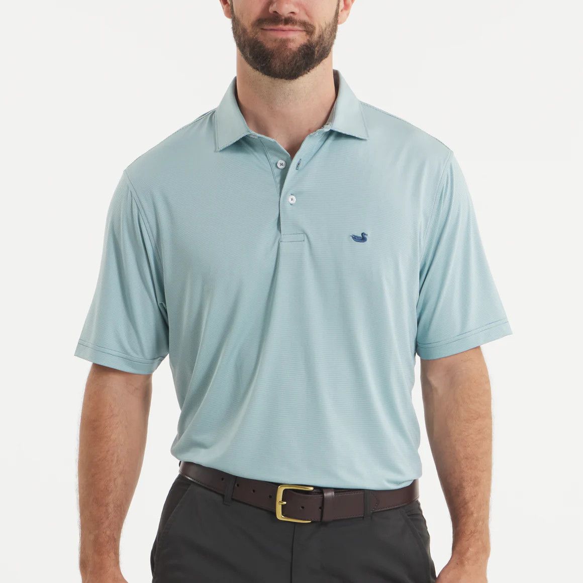 Bermuda Performance Polo - Wellington Stripe