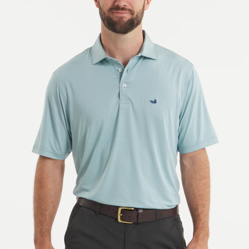 Bermuda Performance Polo - Wellington Stripe
