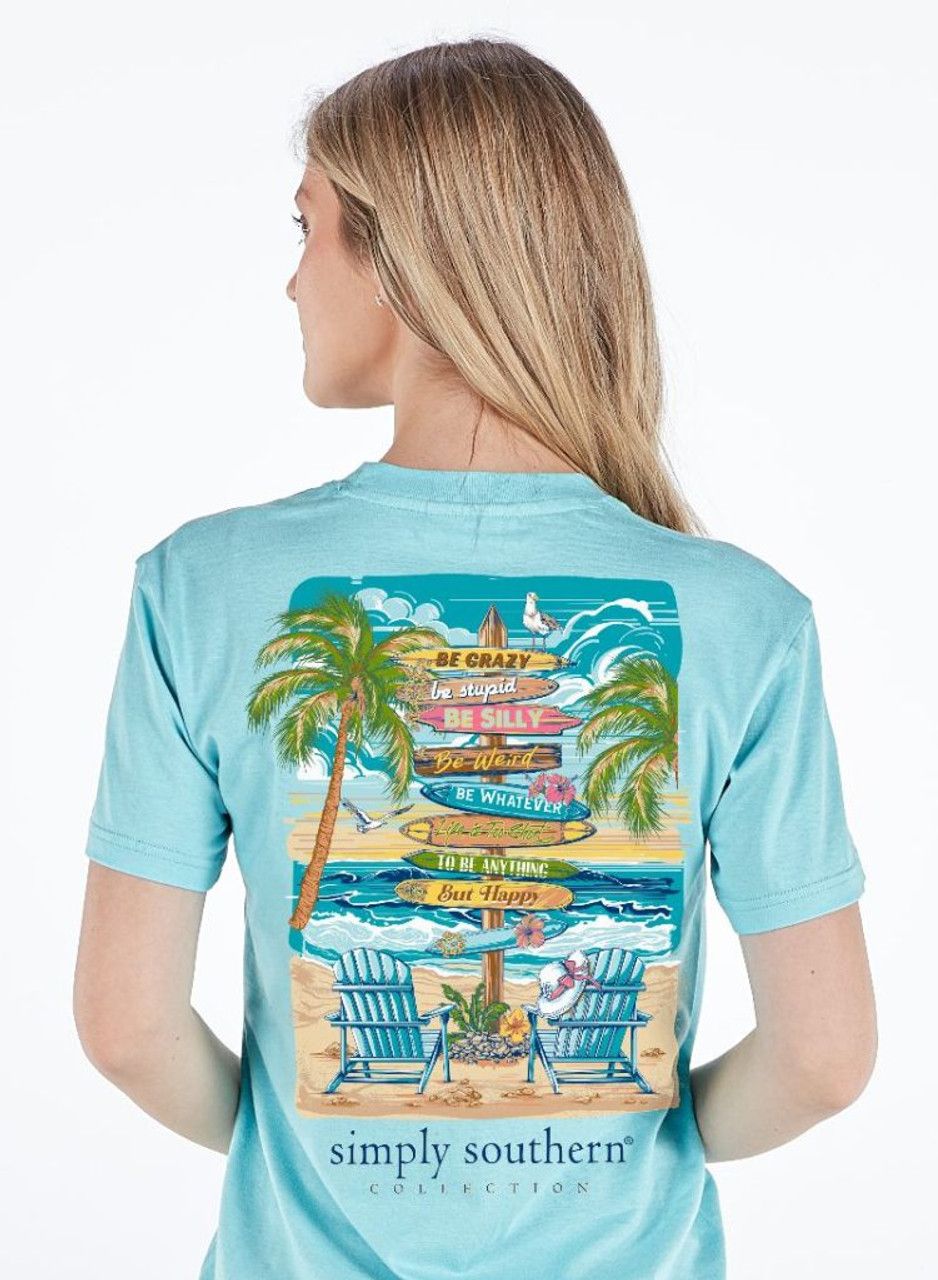 Be Happy Short Sleeve T-Shirt
