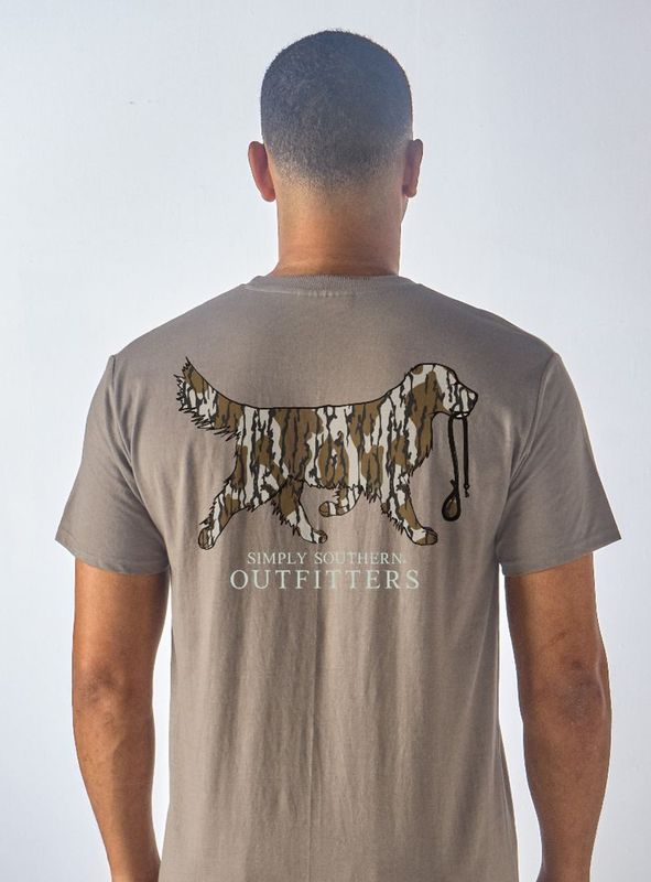 Camoflauge Dog Short Sleeve T-Shirt