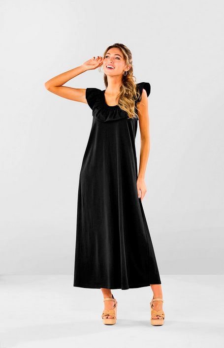 Kimi Ruffle Maxi Dress