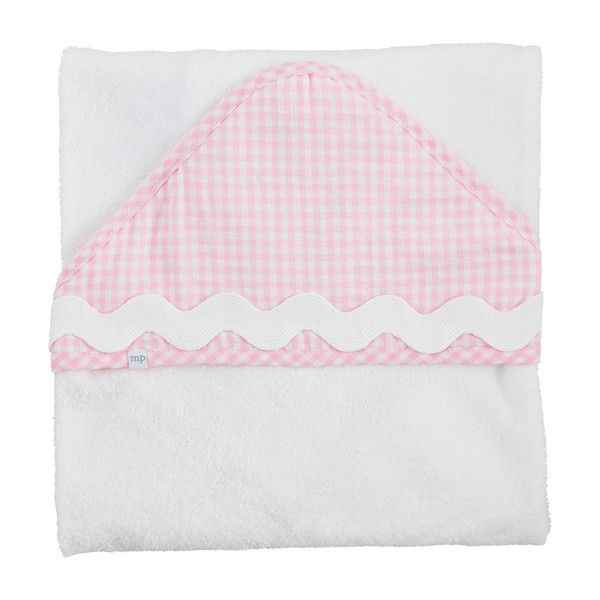 Gingham Hooded Towel