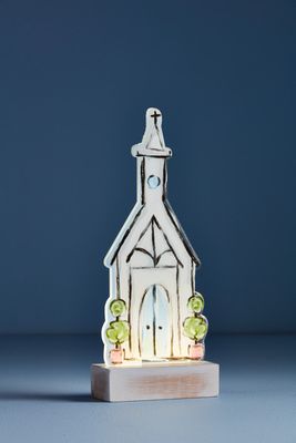 Light-Up Acrylic Church