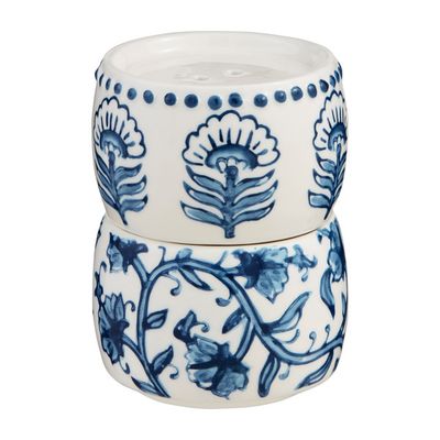Block Print Salt And Pepper Set