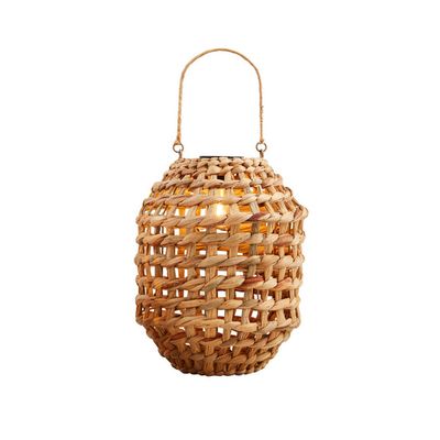 Large Light-Up Woven Mini Lantern