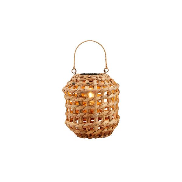 Small Light-Up Woven Mini Lantern