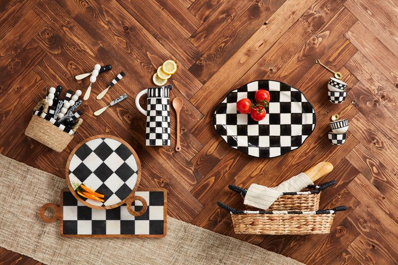 Checkered Platter