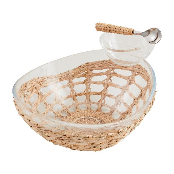 Woven Acrylic Chip &amp; Dip Set