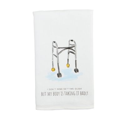 Body Funny Birthday Towel