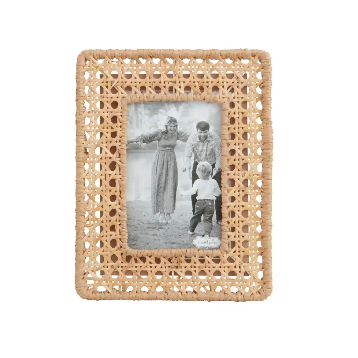 Small Woven Cane Frame