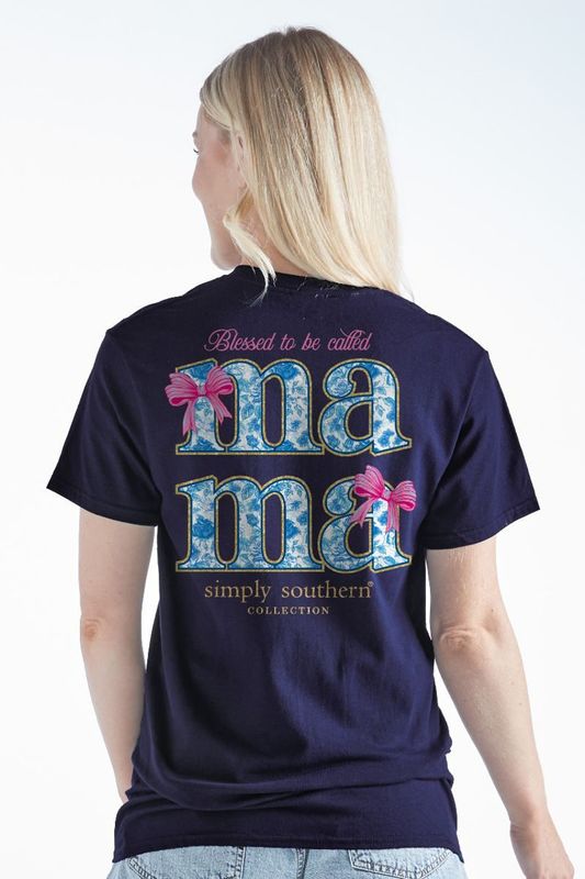 Blessed Mama Short Sleeve T-Shirt