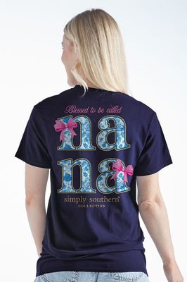 Blessed Nana Short Sleeve T-Shirt