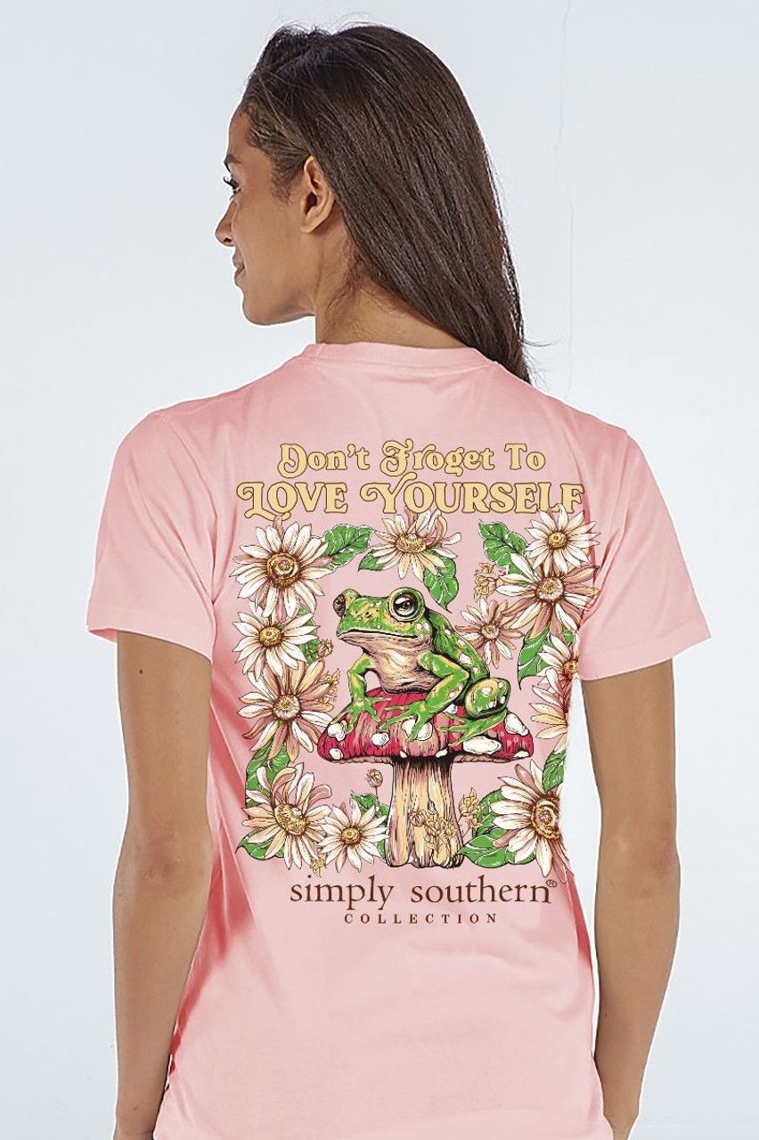 &#39;Don&#39;t froget to love yourself&#39; Short Sleeve T-Shirt