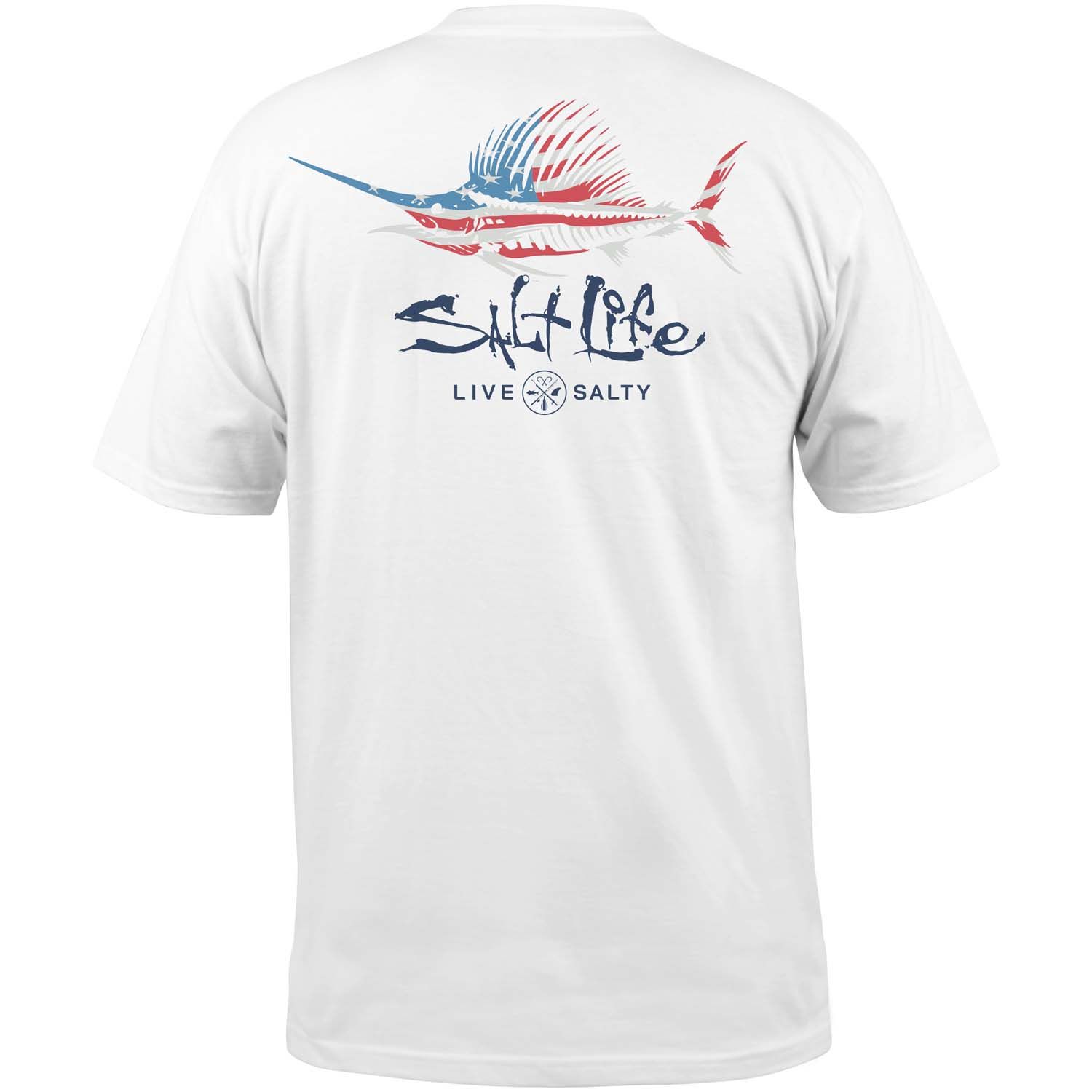Big &amp; Tall Sailfish N Bones Short Sleeve Shirt